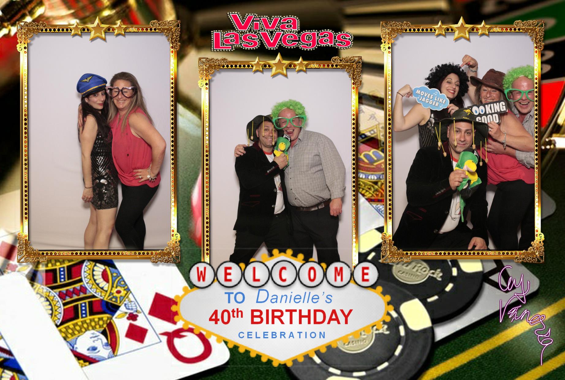 Danielle’s 40th birthday | View more photos from the event at gallery.myphotoboothexperience.co.uk/u/MyPhotoBoothExperienceLtd/Danielle’s-40th-birthday